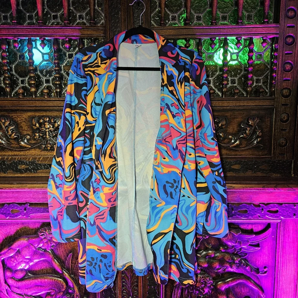 Colorful Abstract Blazer - Picture 7 of 7